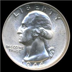 1955 Washington Silver Quarter Graded GEM (COI-6189)