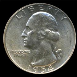 1947S Washington Silver Quarter Graded GEM Scarce Variety (COI-6167)