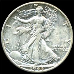1944D Walking Liberty Half Dollar Hi Grade AU++ (COI-5952)