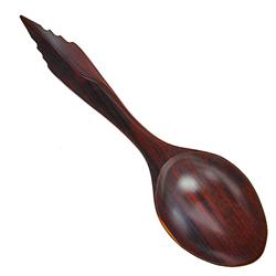 Handcrafted Large Rosewood Serving Spoon   (DEC-289)