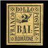 1859 RARE Italy Romagna 2b Postal Stamp Hi Grade (STM-0201)