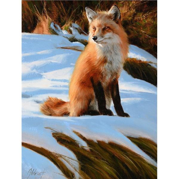 Edward Aldrich, oil on canvasboard