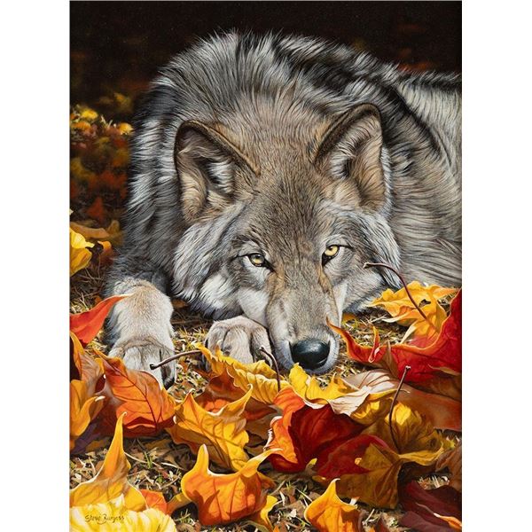 Steve Burgess, oil on board