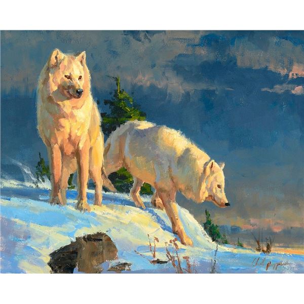 Chad Poppleton, oil on canvas