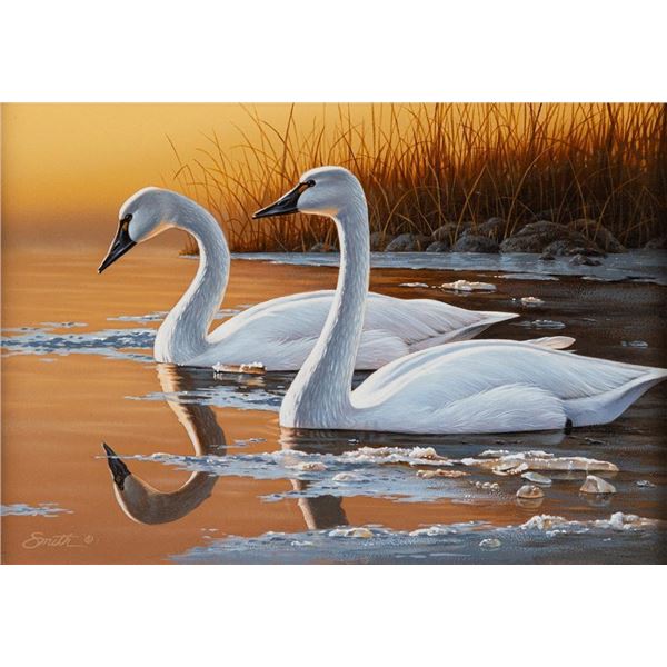 Daniel Smith, acrylic on board