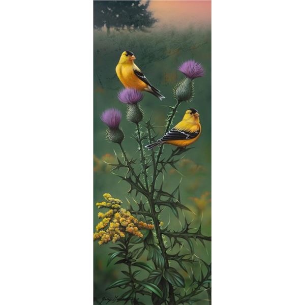 Jerry Gadamus, acrylic airbrush on board