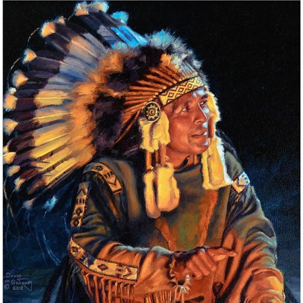 David Graham, oil on canvas