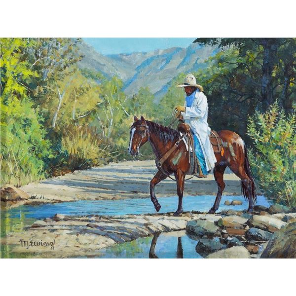 Michael Ewing, oil on canvas