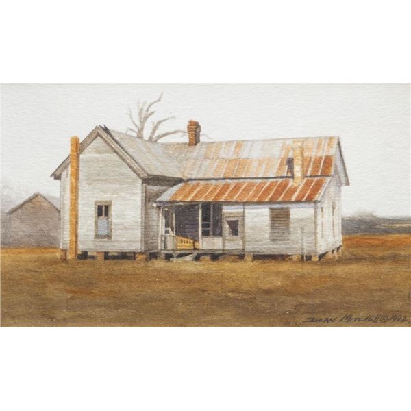 Dean Lamont Mitchell, watercolor