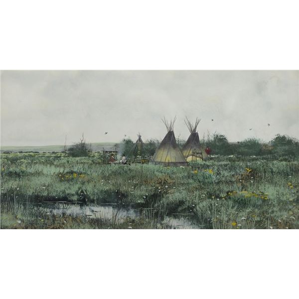 Doug Ricks, oil on canvas