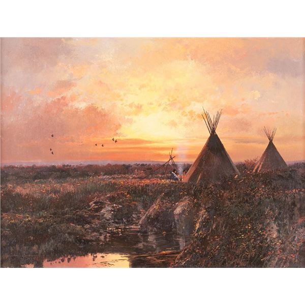 Michael Coleman, oil on board