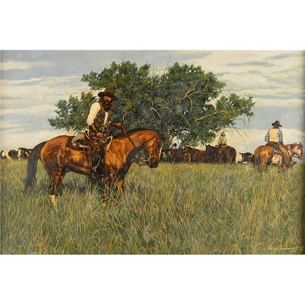 Craig Tennant, oil on canvas