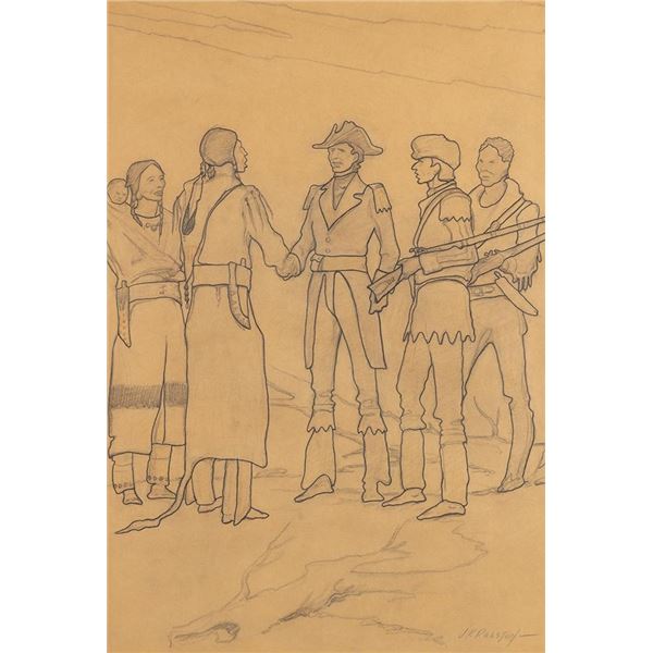 J.K. Ralston, four graphite works