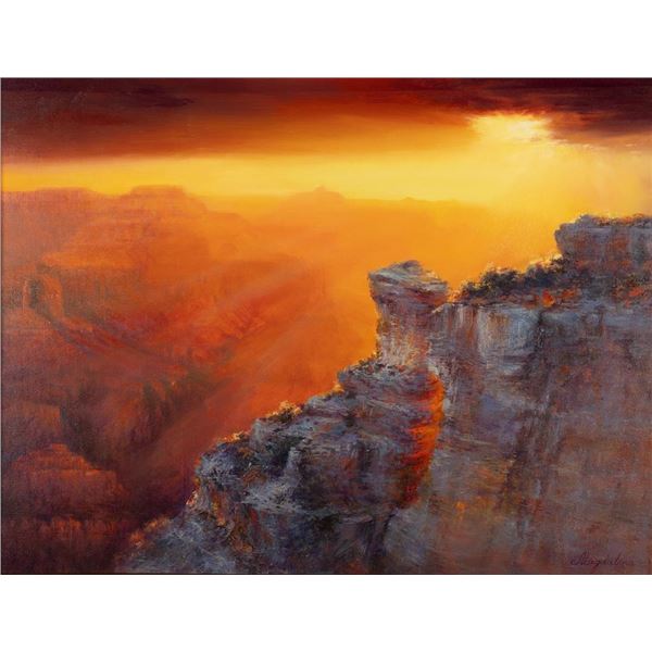 Tamara Magdalina, oil on canvas