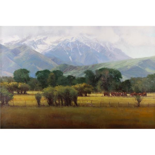 Michael Albrechtsen, oil on canvas