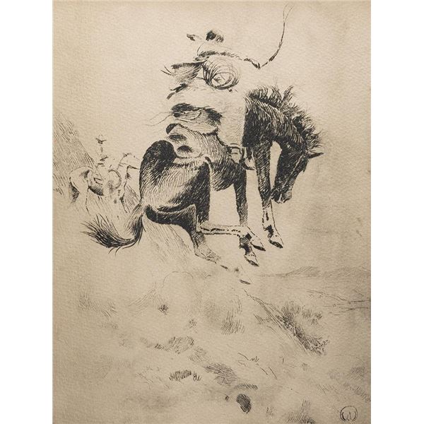 William "Bill" Gollings, etching