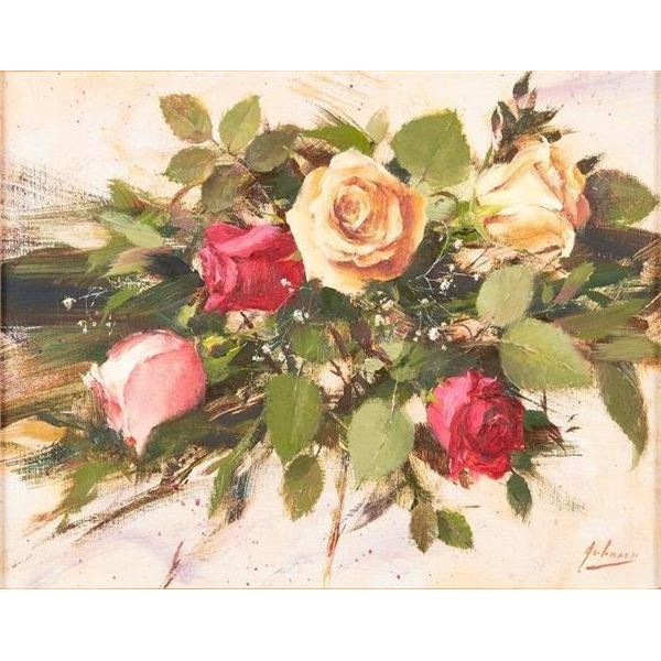 Robert Johnson, oil on linen on board