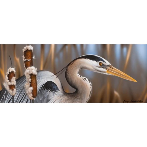 Jerry Gadamus, acrylic airbrush on board