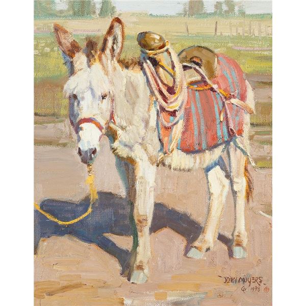 John Moyers, oil on canvas