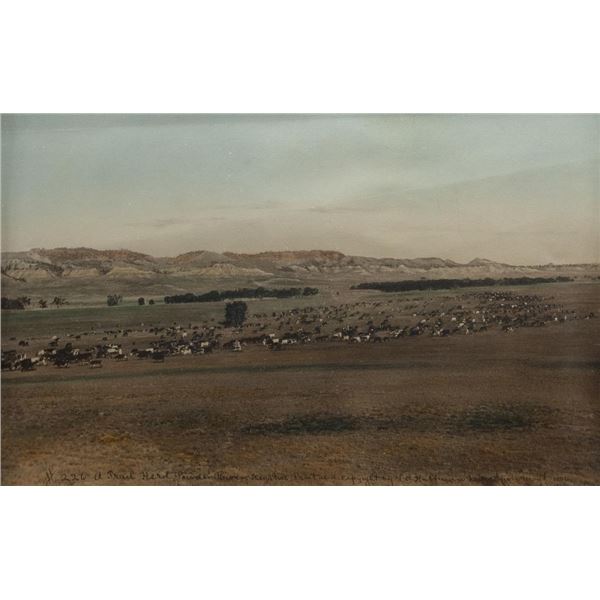 L.A. Huffman, two photographs