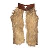 Image 1 : White Wooly Chaps, 36" long