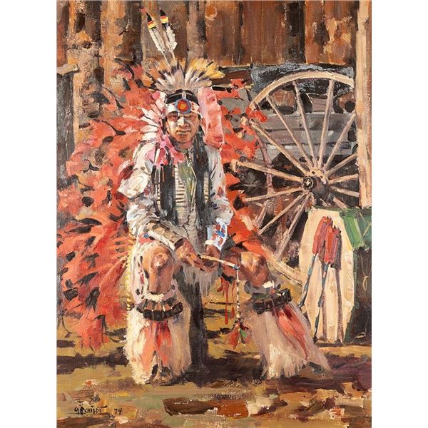 Gary Schildt, oil on canvas