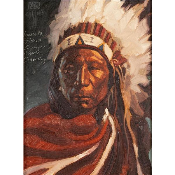 Michael Cassidy, oil on canvas