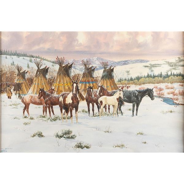 Ron Stewart, oil on canvasboard