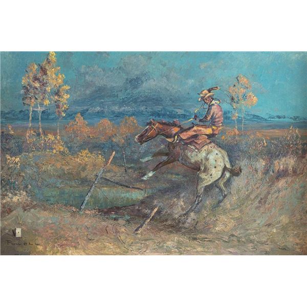 Ace Powell, oil on canvas