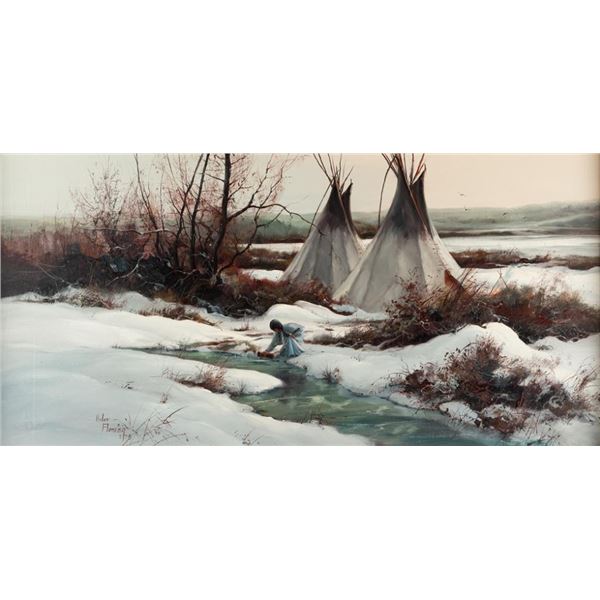 Hulan Fleming, oil on canvas