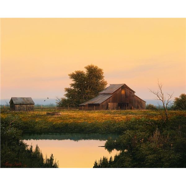 Gene Speck, oil on board