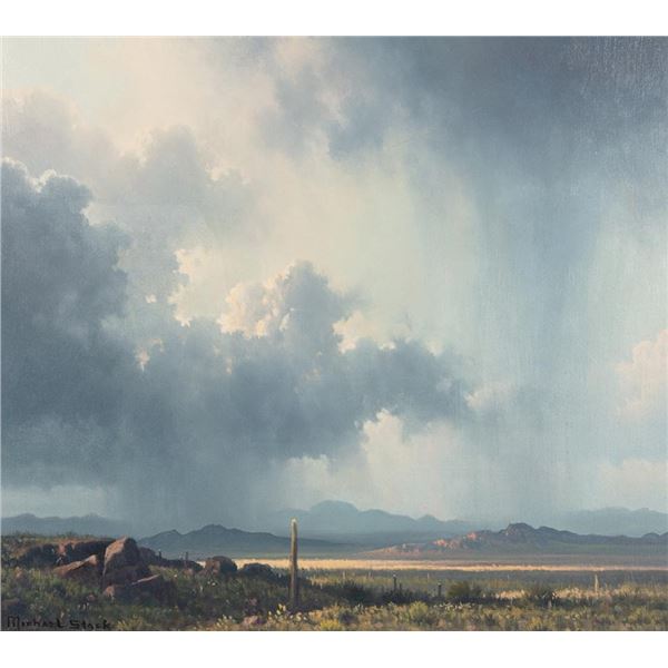 Michael Stack, oil on canvas