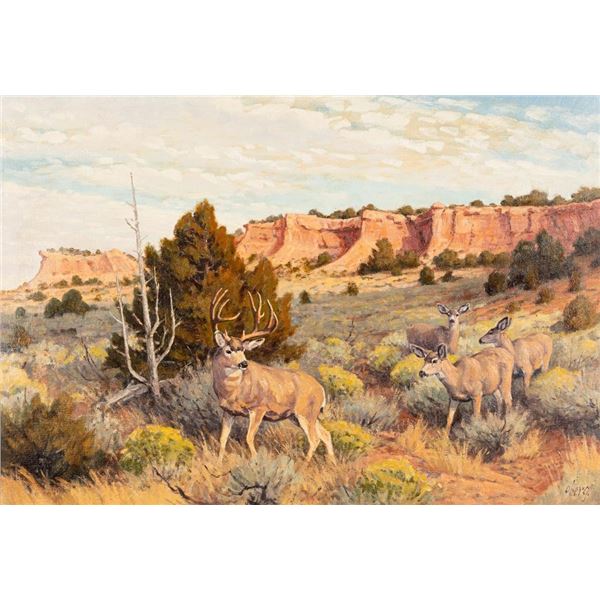 Ralph Oberg, oil on canvas