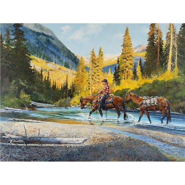 Ed DuRose, acrylic on canvas