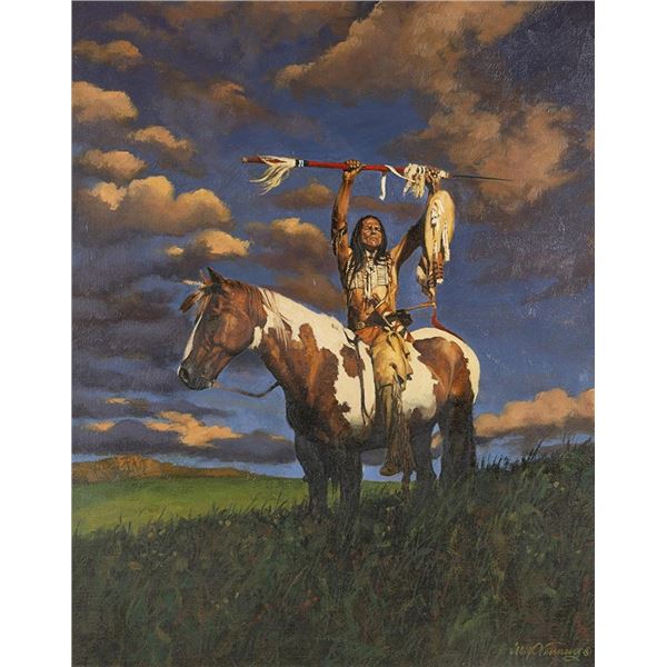 Craig Tennant, oil on canvas