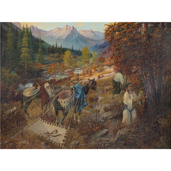 Sandy Ingersoll, oil on canvas