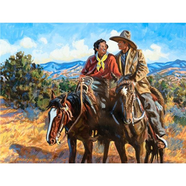 Buckeye Blake, gouache