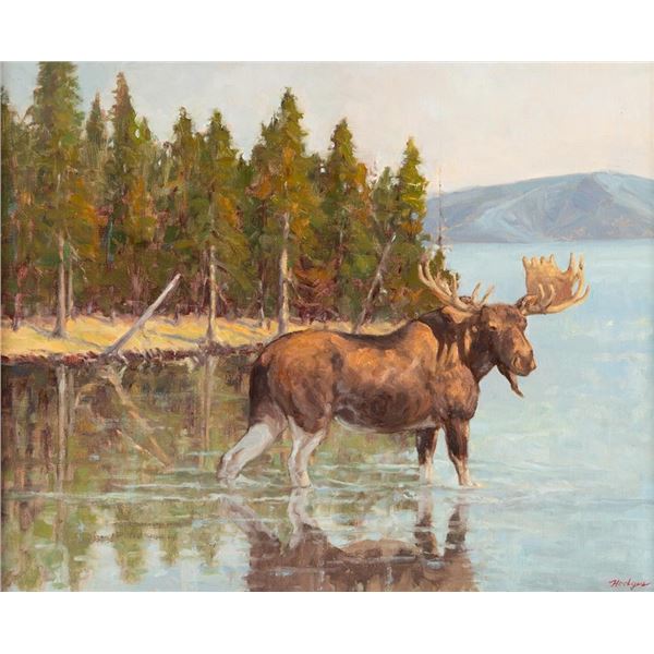 Dave Hodges, oil on canvas