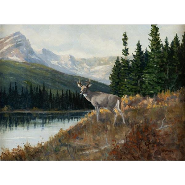 Les Peters, oil on canvas