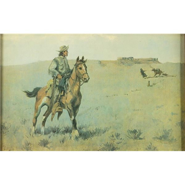 Charles M. Russell, keyed lock prints