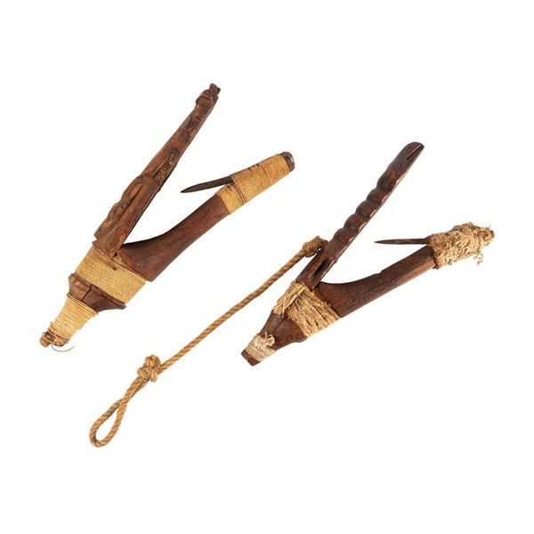 Tlingit Figural Halibut Hooks,