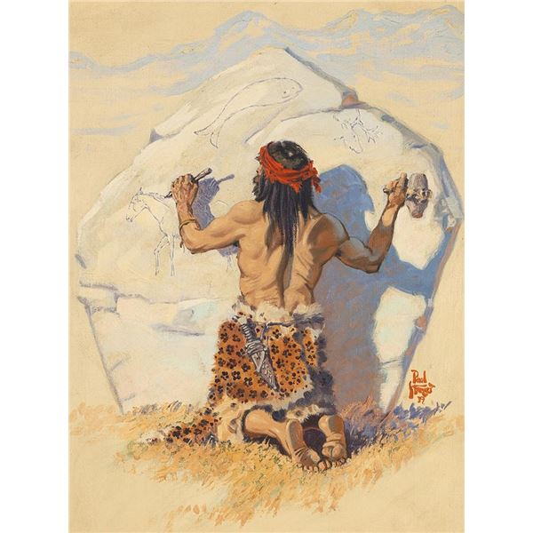 Paul Strayer, oil on canvas