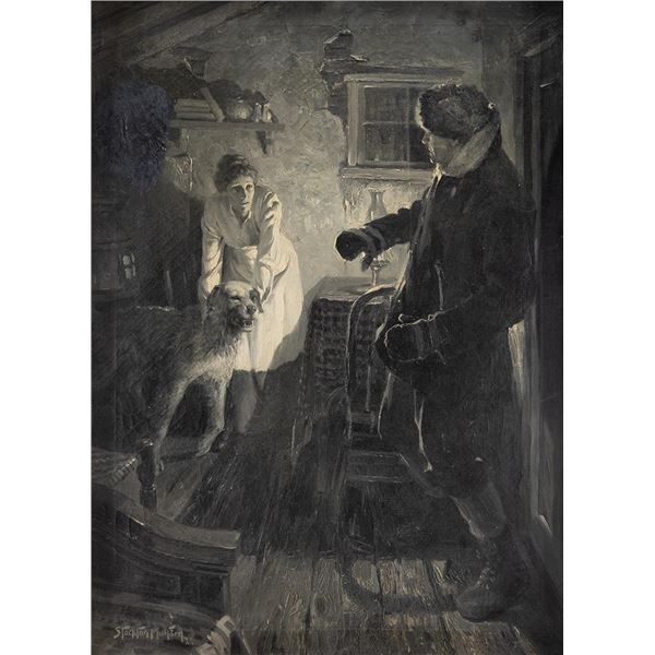 Stockton Mulford, two oils