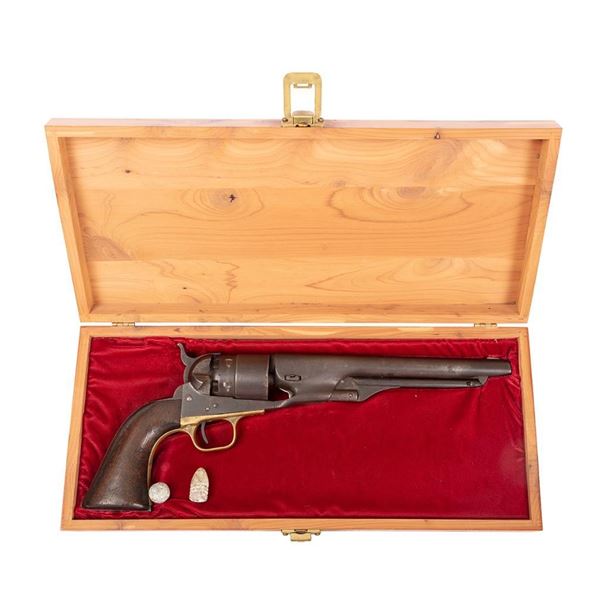 Army Colt Percussion Revolver, 8" barrel