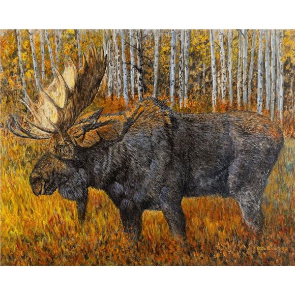 Otto Lawson, acrylic on canvas