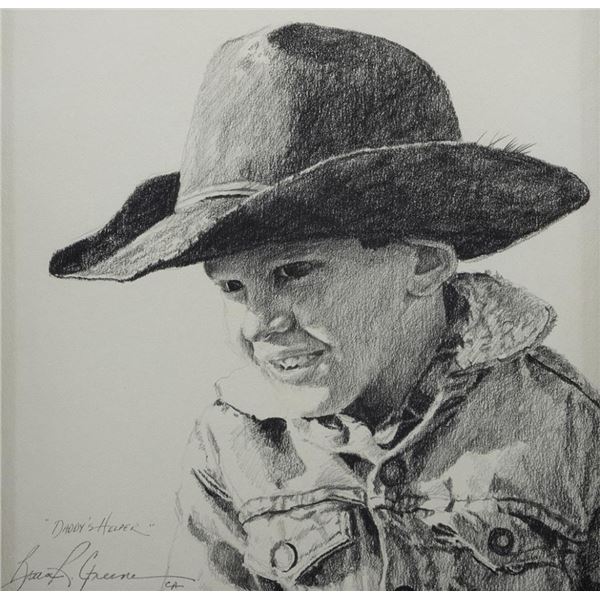 Bruce Greene, pencil