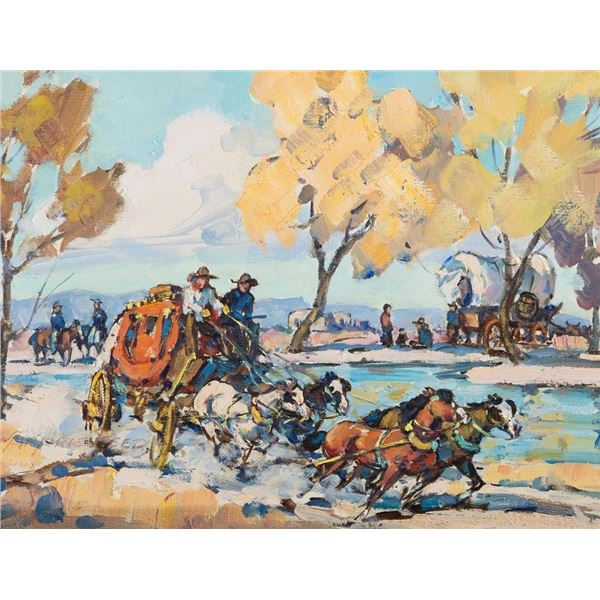 Marjorie Reed, oil on canvasboard