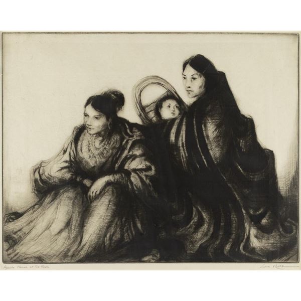 Gene Kloss, drypoint