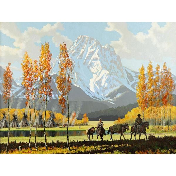 Roy Kerswill, oil on canvas