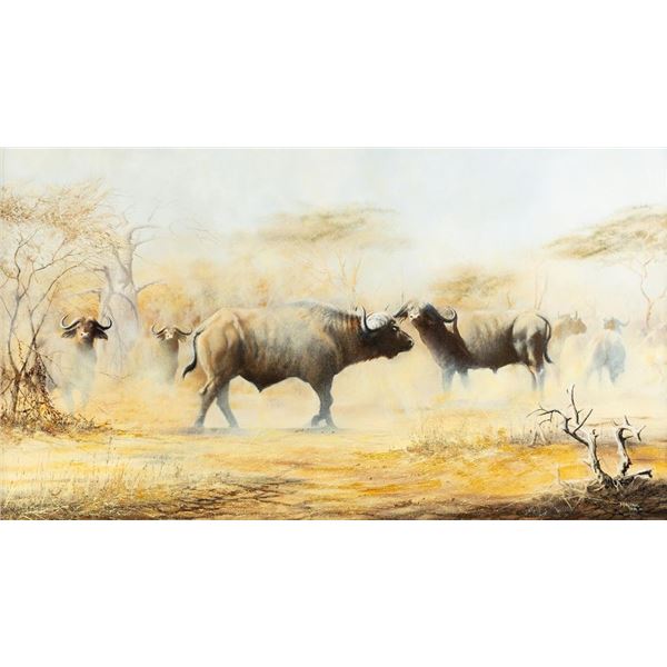 Michael Ghaui, oil on canvas